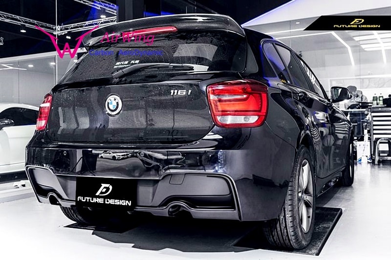 F20 – 3D Design style Carbon Roof Spoiler 02